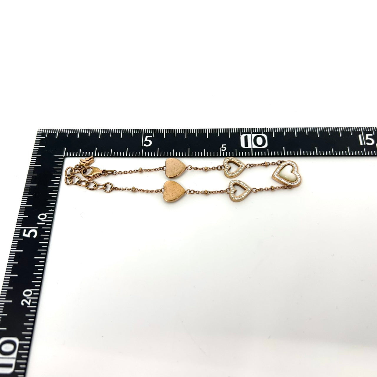 フォリフォリ Folli Follie シルバー ネックレス レディース ハート 連結 ストーン ペンダント バングル 高級感 上品 アクセサリー I8