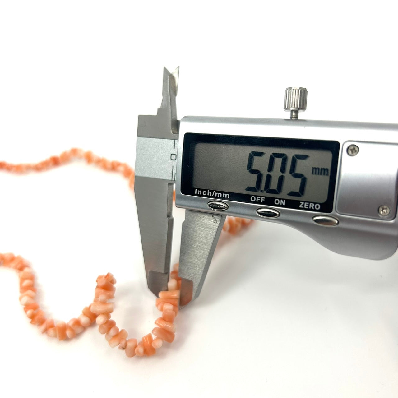 ヴィンテージ 天然サンゴ 珊瑚 ネックレス ペンダント 2連 オレンジ ピンクカラー チップデザイン 留め具付き レディース アクセサリー I9