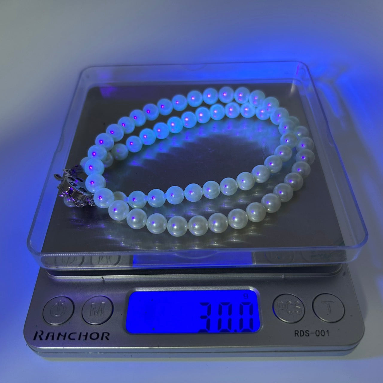 極美品 Near Mint 本真珠 あこや真珠 養殖真珠 パール ラウンド ホワイト ネックレス ペンダント レディース 6.5mm-6.9mm シルバー留め具刻印 冠婚葬祭 フォーマル カジュアル 全長約45cm i6