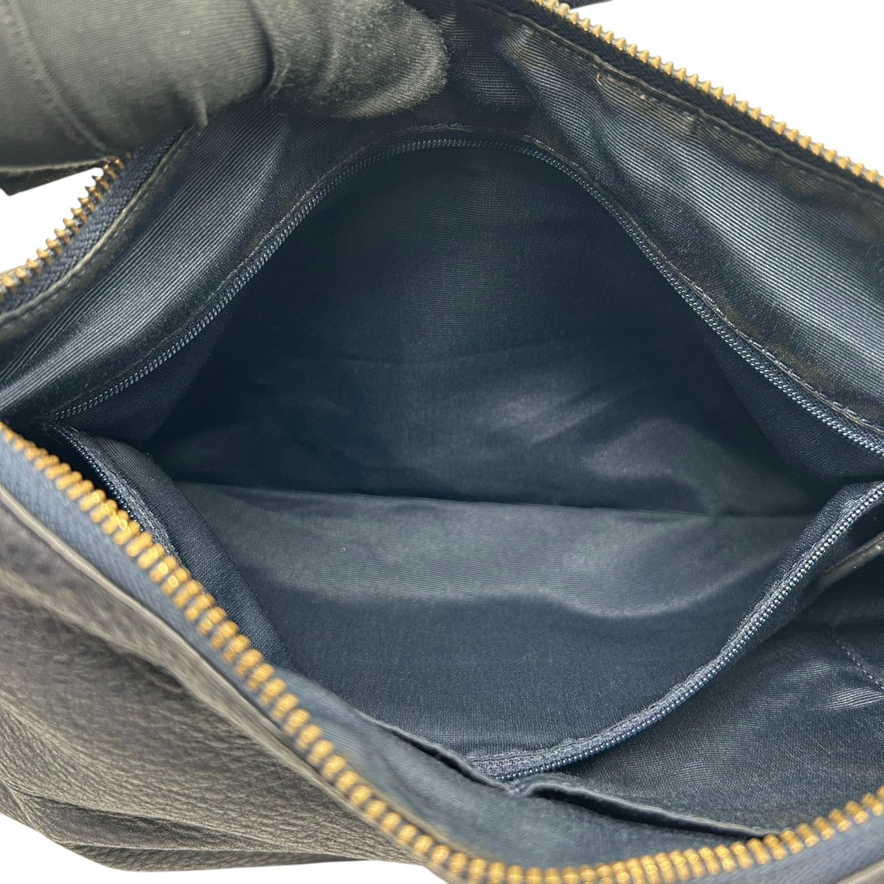 【美品】コーチ COACH 2WAY ショルダーバッグ ハンドバッグ F36628 ペブルドレザー シボ革 本革 ネイビー 紺 レディース エレガント シンプル 通勤 通学 肩掛け 斜め掛け可 クリーニング済み s45