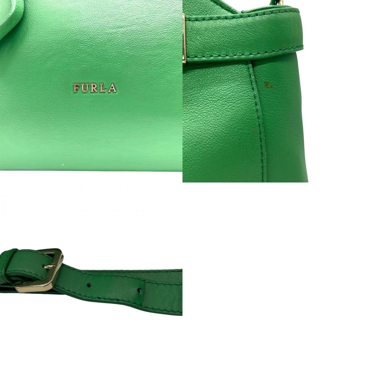 フルラ FURLA 2WAY アリーチェ ALICE ハンドバッグ トートバッグ ショルダーバッグ レディース レザー 本革 グリーン A4収納可 大容量 斜め掛け可 自立可 ビジネスバッグ s57