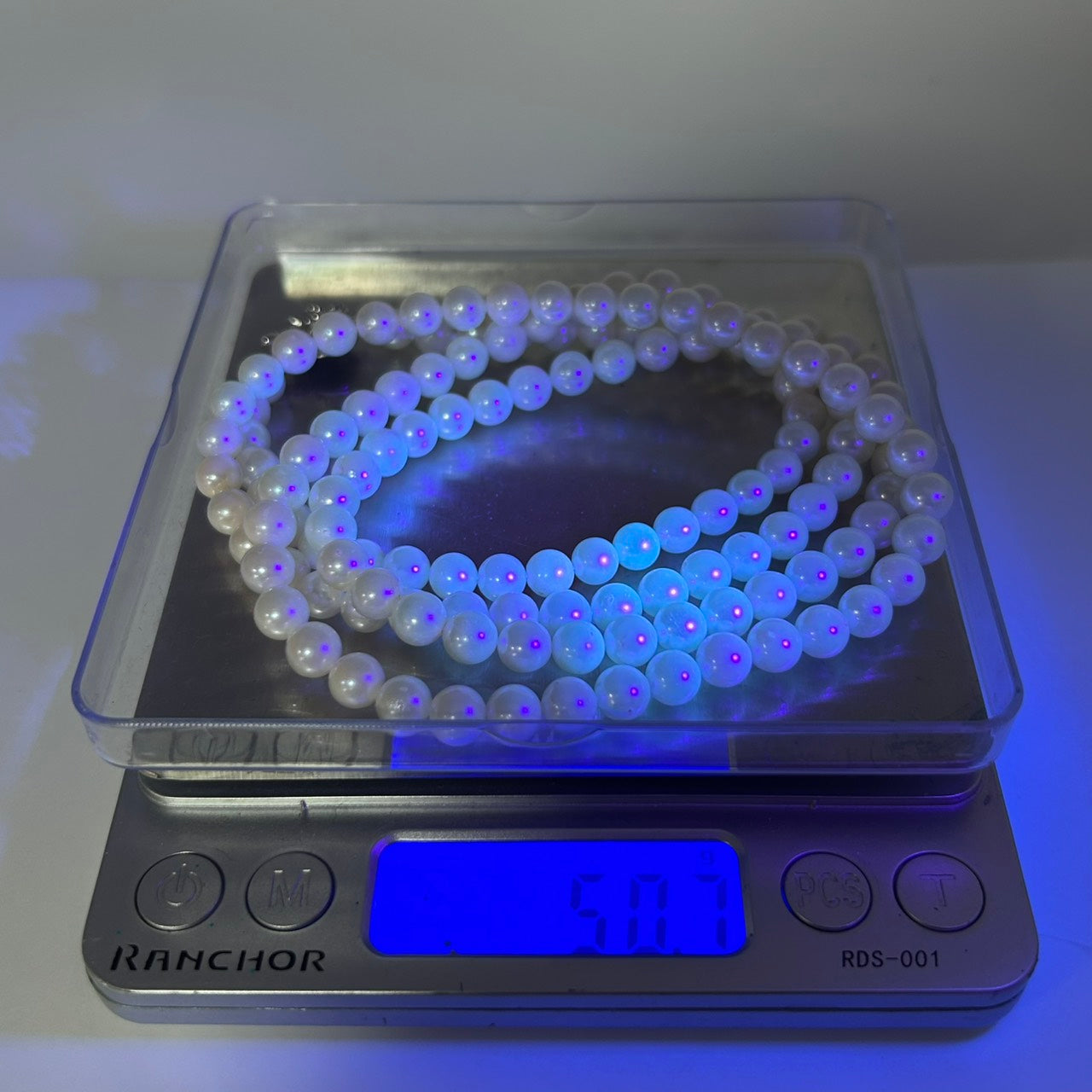 美品 本真珠 あこや パール 二連ネックレス SILVER刻印 花 フラワー モチーフ クラスプ ホワイト系 真珠 アクセサリー エレガント フォーマル 冠婚葬祭 I3