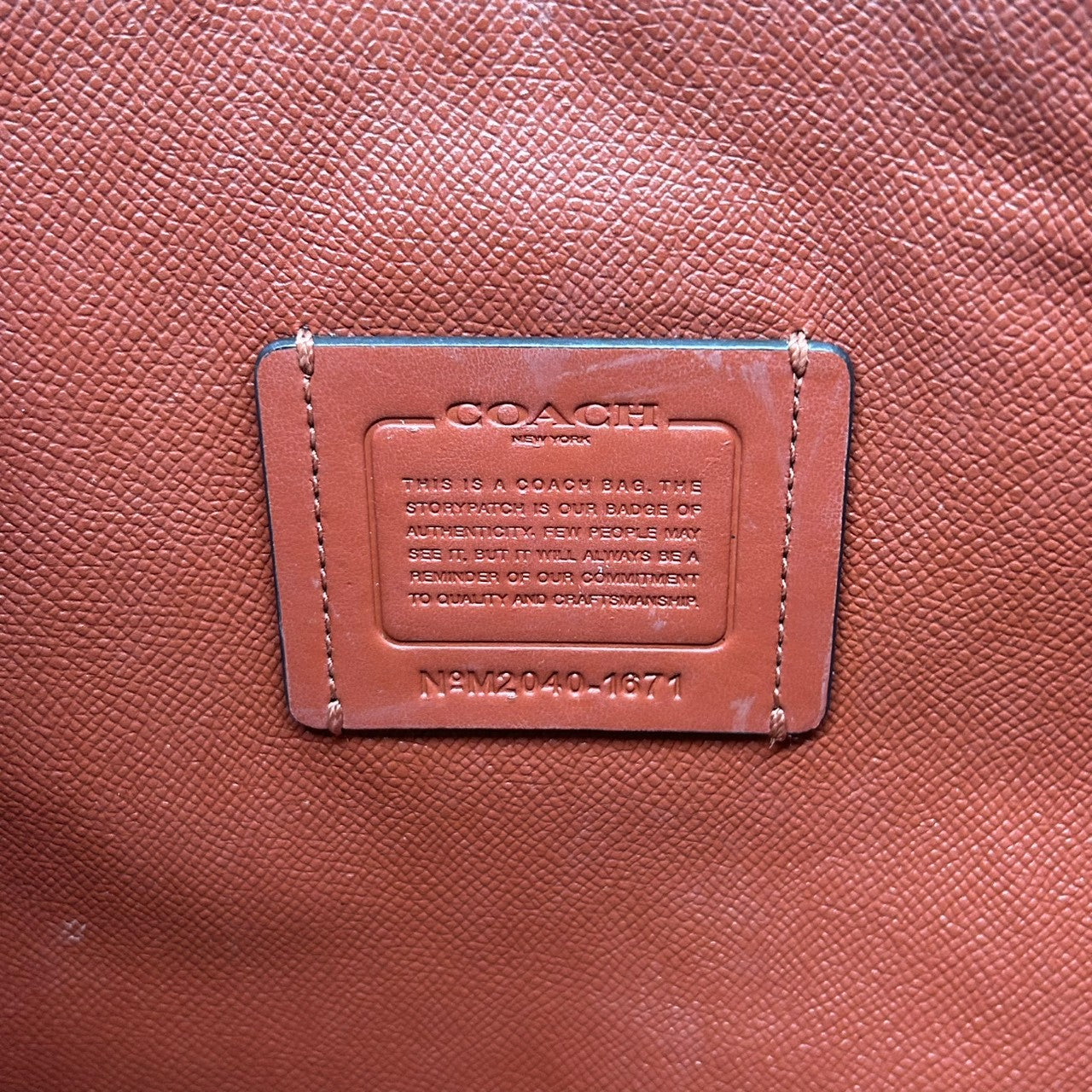 コーチ COACH マーケットトート 1671 レザー トートバッグ ショルダーバッグ A4ファイル収納可能 肩掛け可 通勤通学 ビジネス 大容量 自立可 ホワイト アイボリー レディース シンプル エレガント M2040-1671 s12