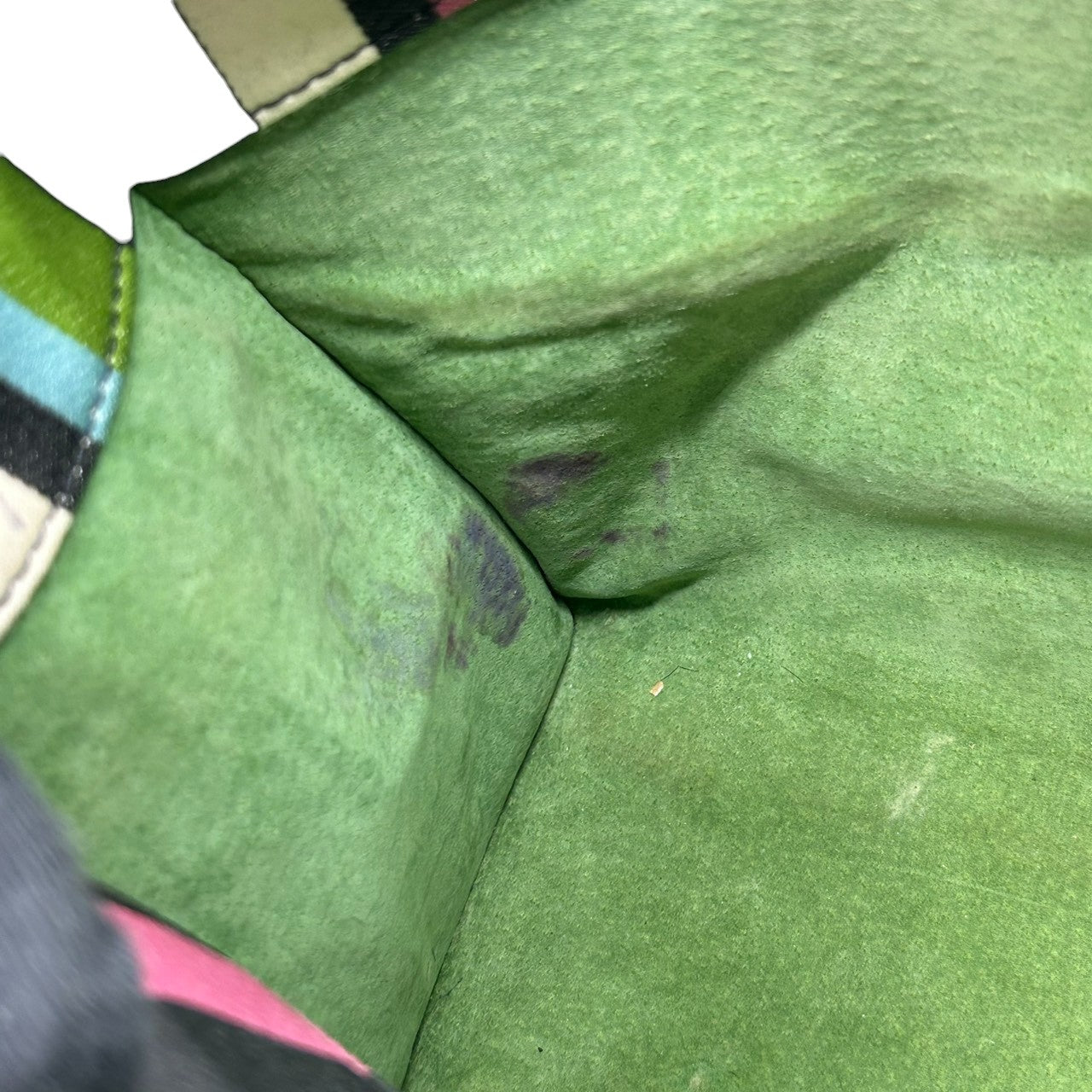 ケイトスペード kate spade トートバッグ ハンドバッグ ワンショルダー 肩掛け A4収納可 ストライプ マルチカラー キャンバス レザー ブラック レディース 通勤 通学 カジュアル カラフル ポップデザイン s41