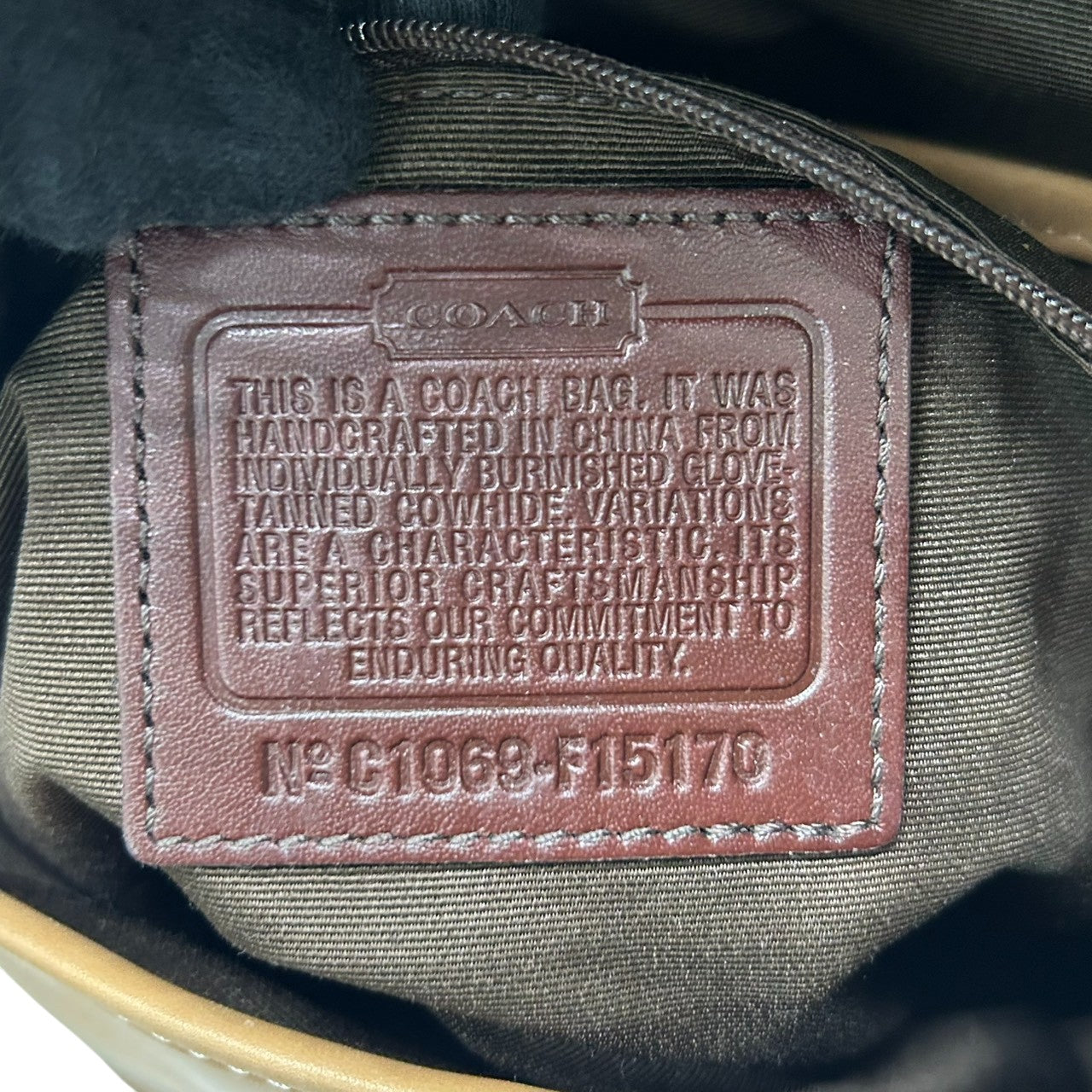 コーチ COACH ソーホー SOHO F15170 ショルダーバッグ ハンドバッグ 2WAY 斜め掛け可 レザー 本革 キャメル ブラウン ターンロック フラップ レディース 肩掛け クロスボディ 鞄 カバン 通勤 通学 E8