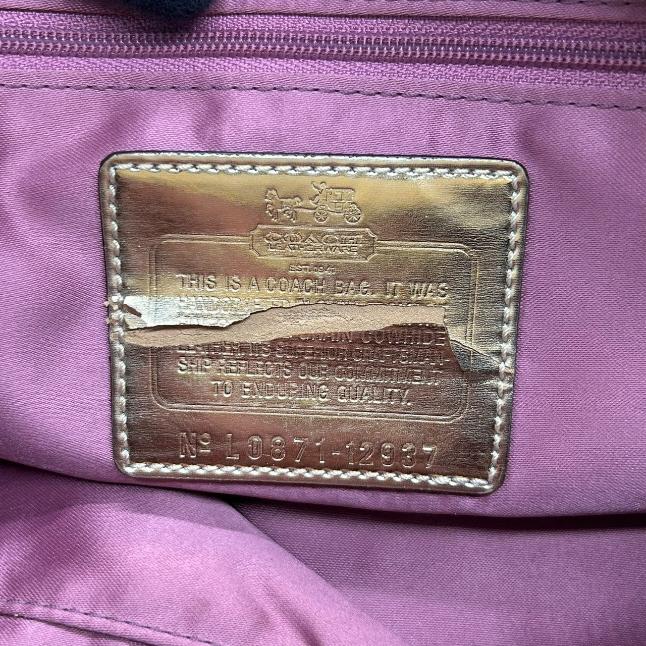 美品 コーチ COACH マディソン サブリナ 12937 ショルダーバッグ ハンドバッグ 2WAY ミニボストン ドクターズバッグ レザー 本革 ベージュ キャメル 馬車金具 ロゴチャーム レディース 肩掛け ワンショルダー 上品 高級 鞄 カバン s85