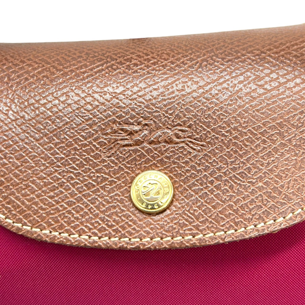 ロンシャン LONGCHAMP ル・プリアージュ Sサイズ 1621 ハンドバッグ トートバッグ ミニトート ナイロン レザー 本革 パープル 紫 折りたたみ可 ポケッタブル 軽量 ランチバッグ サブバッグ コンパクト レディース 鞄 カバン 定番 s90