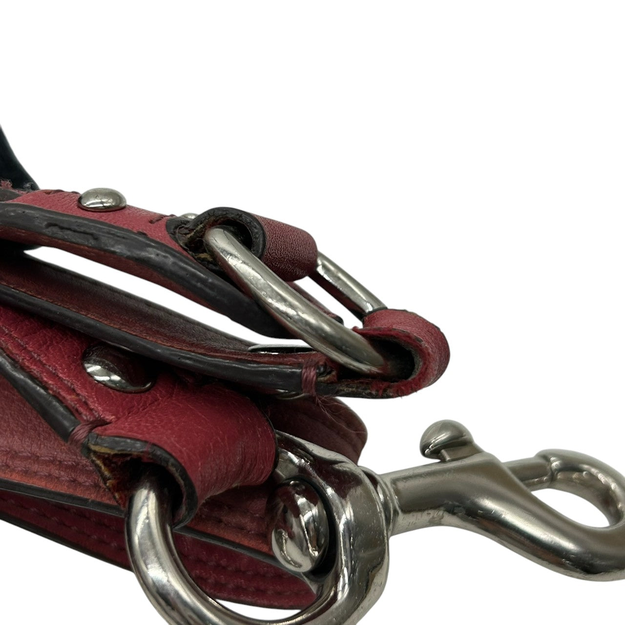 コーチ COACH アシュレイ Ashley F15444 2WAY ショルダーバッグ ハンドバッグ トートバッグ 斜め掛け可 レザー 本革 ピンク ローズ シルバー金具 筆記体ロゴ レディース 肩掛け ワンショルダー 華やか フェミニン 鞄 カバン s46