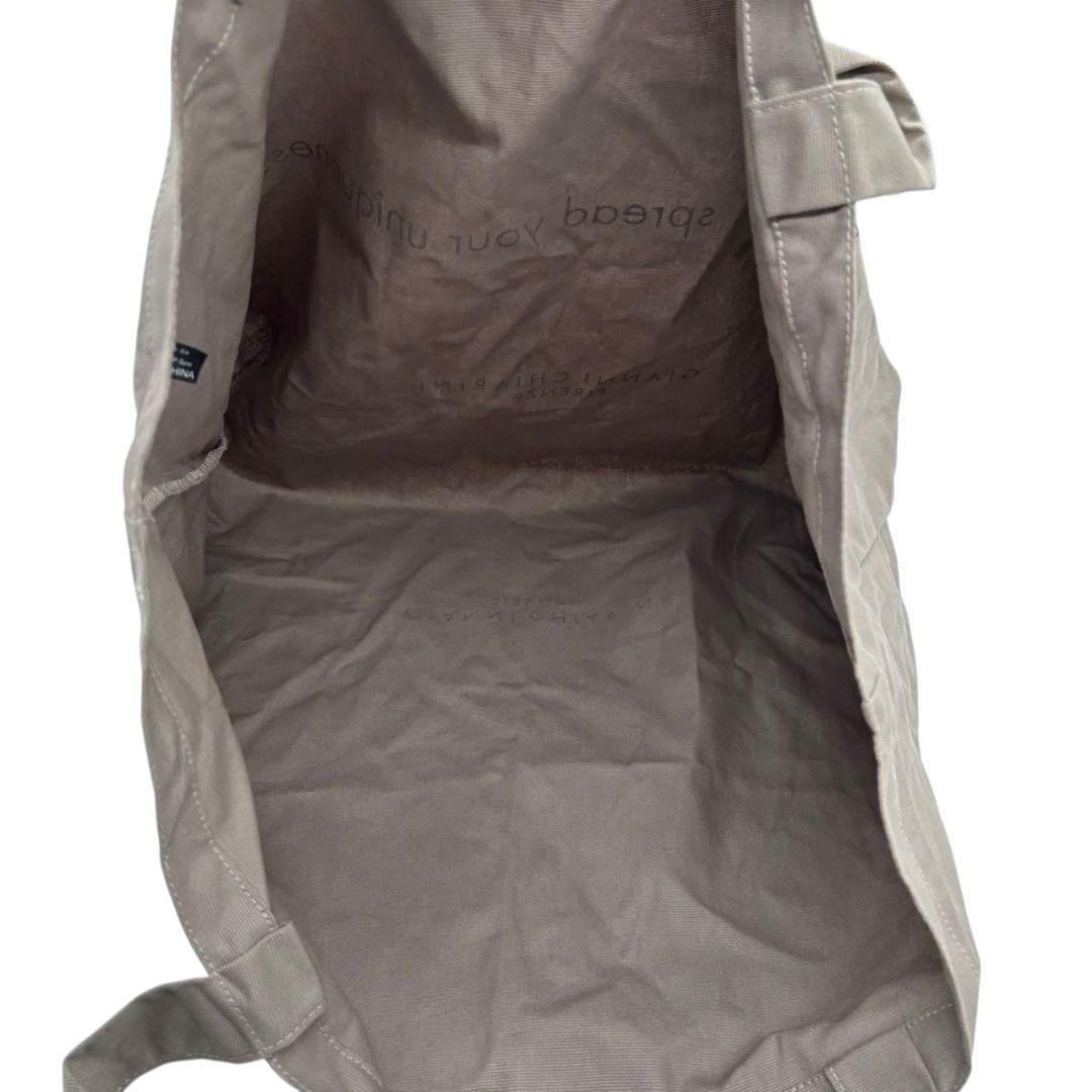 ジャンニキャリーニ トートバッグ グレージュ マルチェッラ キャンバス s62 A4収納 ワンショルダー ハンドバッグ ベージュ ピンク オレンジ ロゴ 肩掛け可 肩かけ可 GIANNI CHIARINI