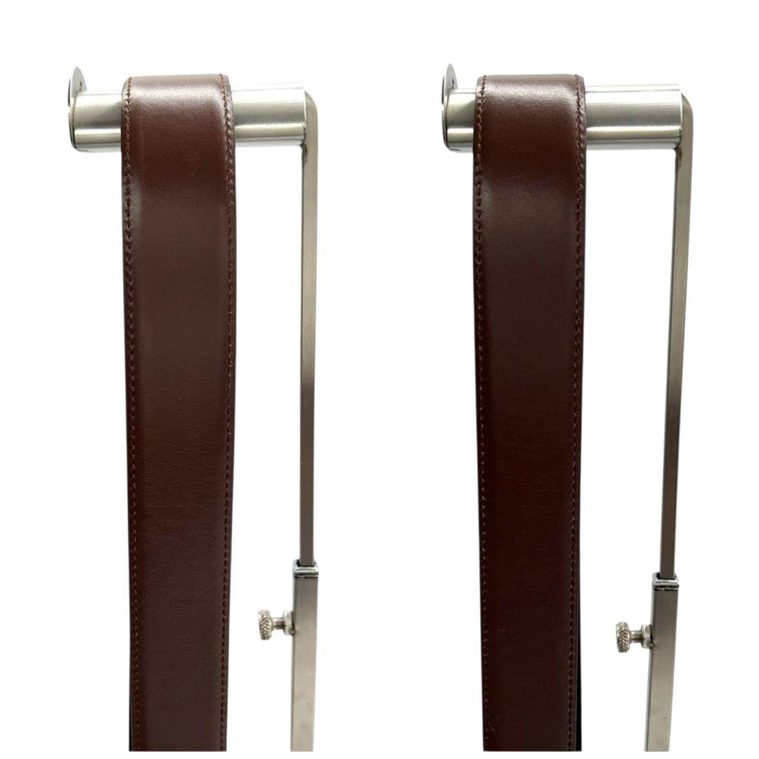 グッチ ベルト 茶 ブラウン インターロッキングG Gロゴバックル PX-3 本革 レザー ゴールド金具 高級 ブランド メンズ 036.194.0956 GUCCI