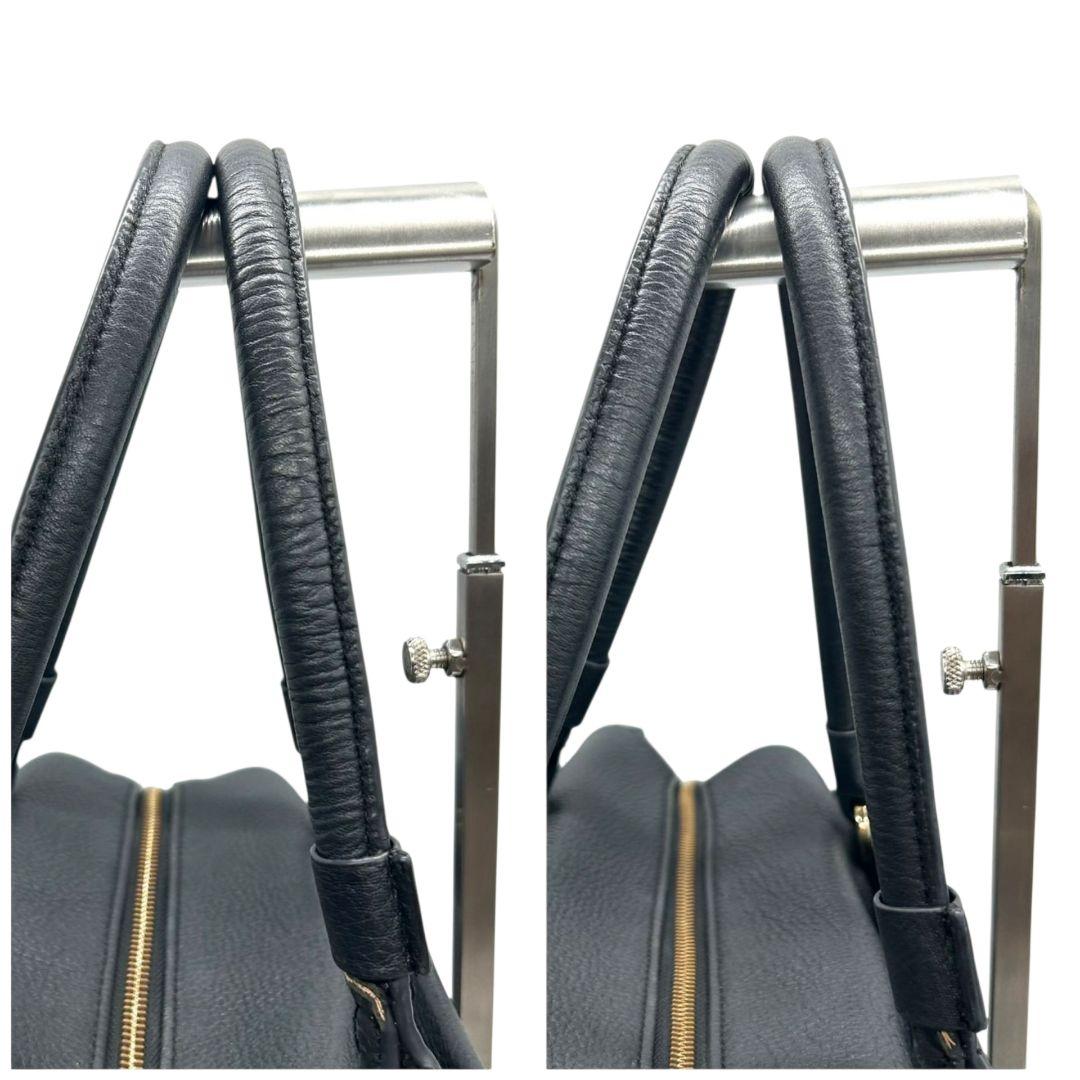 トプカピ ハンドバッグ 紺 ネイビー A4収納可 2way レザー 本革 トートバッグ ショルダーバッグ ワンショルダー 斜め掛け可 ゴールド金具 TOPKAPI s45