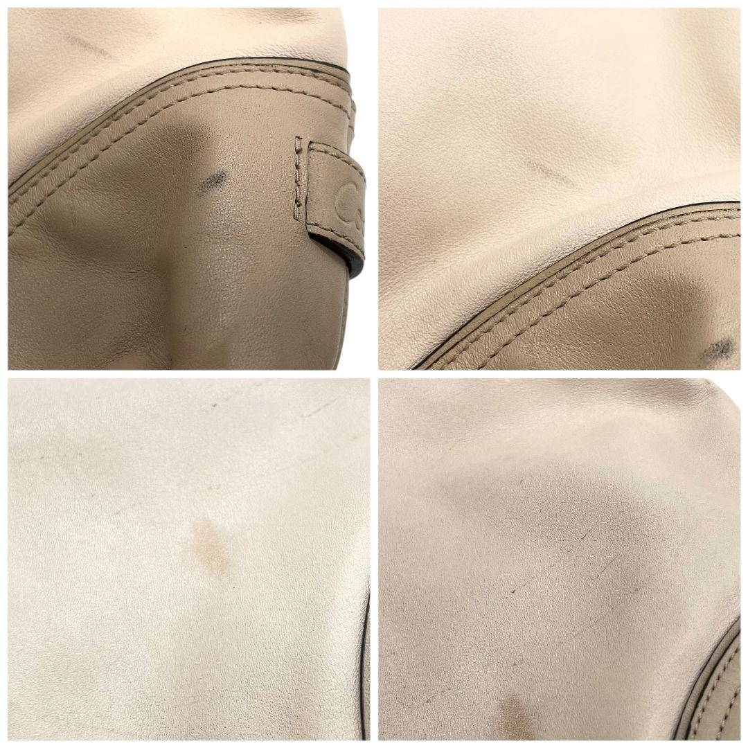 コーチ ハンドバッグ グレー 2way 斜め掛け可 ホーボー レザー T7 ショルダーバッグ トートバッグ ワンショルダー COACH 本革 肩掛け可 肩かけ可 シルバー金具 ロゴタグ F21967 グレージュ