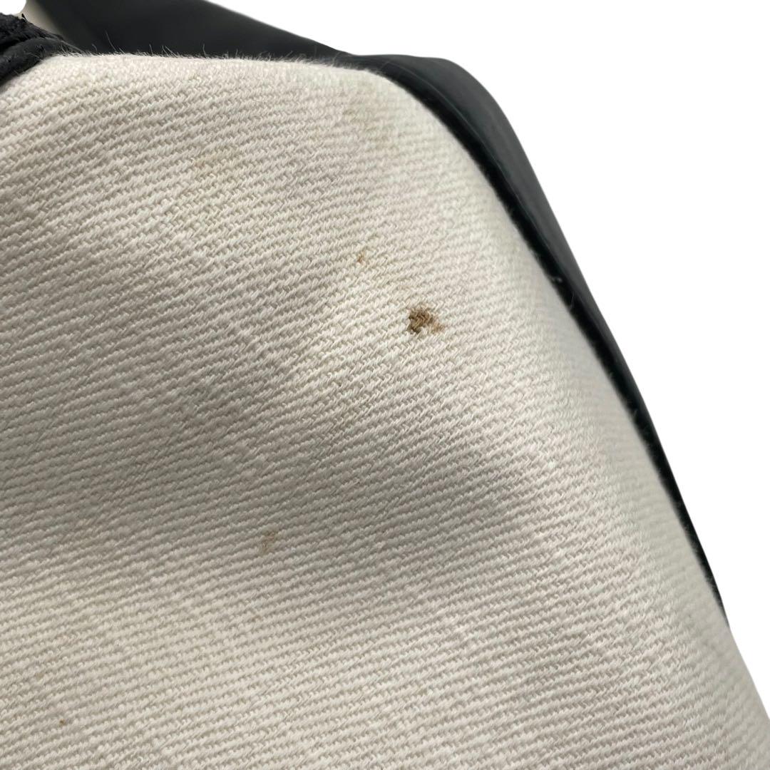 ステラマッカートニー トートバッグ アイボリー パンチングロゴ デカロゴ キャンバス レザー 肩掛け可 ワンショルダー ホワイト 白系 大容量 レディース