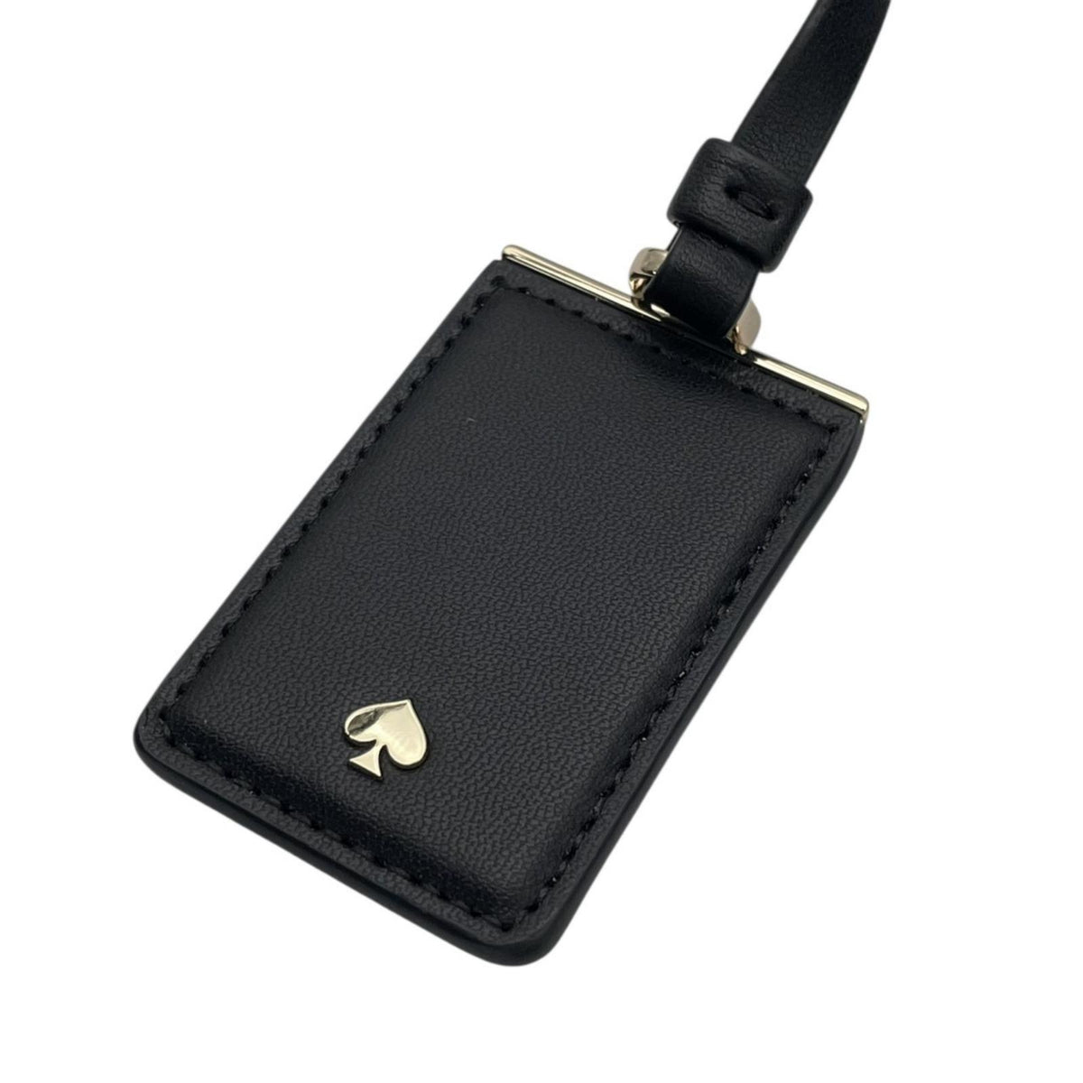 美品 kate spade ケイトスペード トートバッグ ラージ シグネチャー スペード フラワー KG086 ブラックマルチ PVC レザー A4収納 大容量 肩掛け ファスナー開閉 レディース 通勤 通学 エレガント ロゴ S86