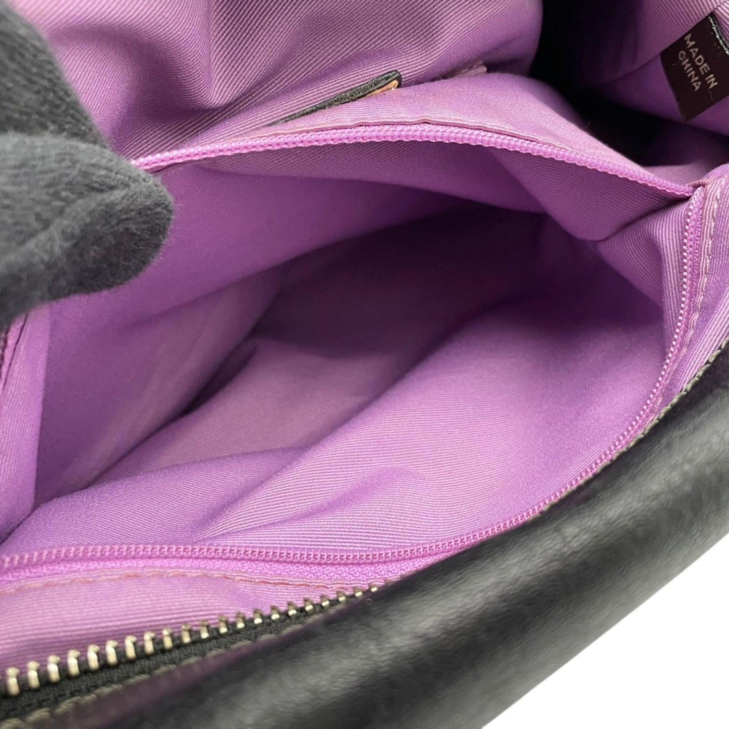 良品 コーチ COACH マディソン オプアート サテン ソフィア サッチェル 2WAY ハンドバッグ ショルダーバッグ キャンバス レザー ブラック 黒 12947 シルバー金具 エレガント クラシック 普段使い 通勤 通学 レディース 定番 S69
