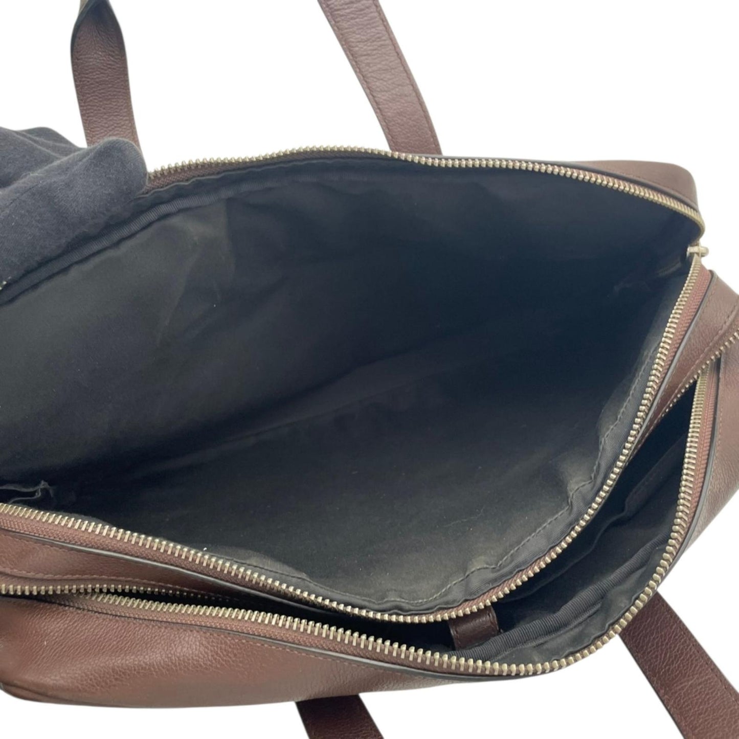 【良品】 コーチ COACH ビジネスバッグ ブリーフケース 書類かばん F22528 ハミルトン レザー 本革 ブラウン 茶 シルバー金具 A4収納可能 大容量 PC収納 通勤 出張 ビジネスユース メンズ 定番 人気 S92