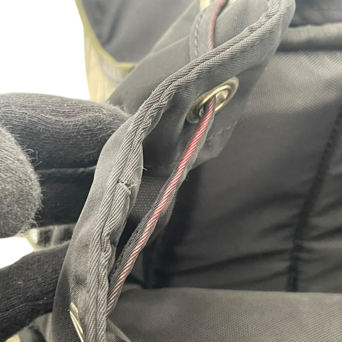 バーバリーブラックレーベル BURBERRY BLACK LABEL ノバチェック柄 ナイロン バックパック リュックサック デイパック ブラック 黒 ベージュ シルバー金具 A4収納可 通勤 通学 メンズ レディース ユニセックス 大容量 S88