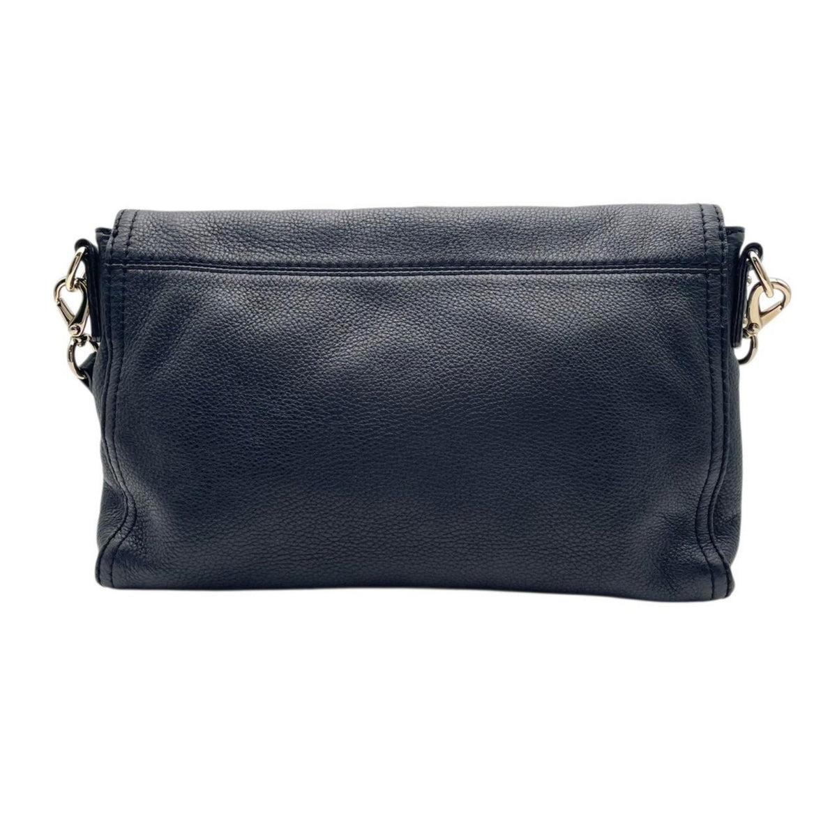 【美品】ケイトスペード kate spade コブルヒル カーソン Cobble Hill Carson レザー ショルダーバッグ 斜め掛け クロスボディ フラップ 本革 ブラック 黒 ゴールド金具 ストライプ柄 ライニング エレガント レディース S96