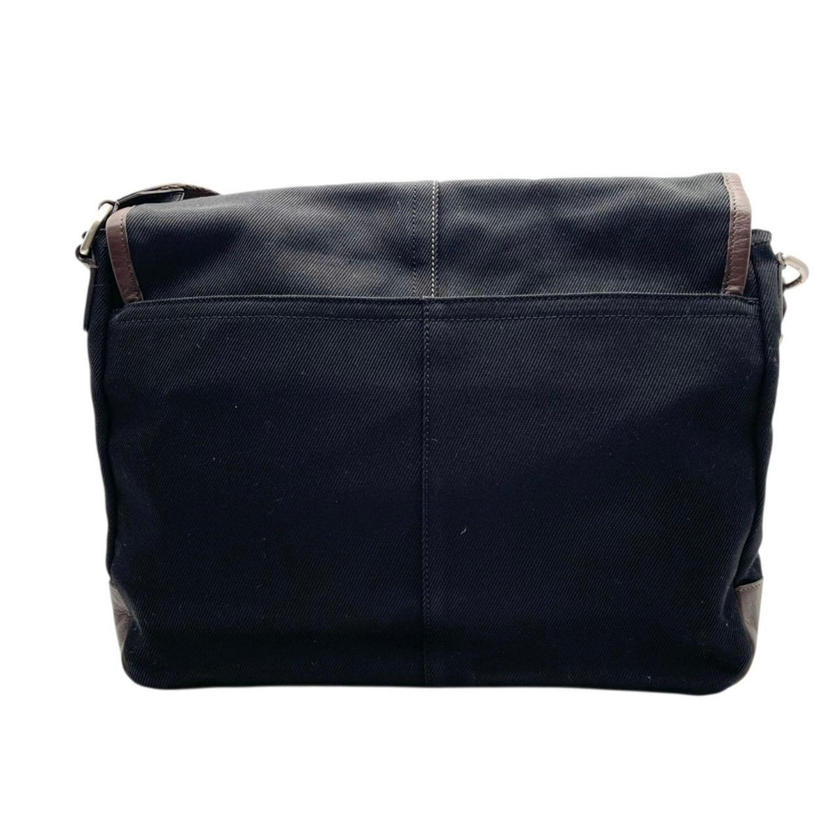 美品 COACH コーチ メッセンジャーバッグ ショルダーバッグ F70677 エセックス キャンバス レザー ブラック ブラウン フラップ 斜め掛け 肩掛け A4収納 大容量 メンズ レディース ユニセックス ビジネス 通勤 通学 S70