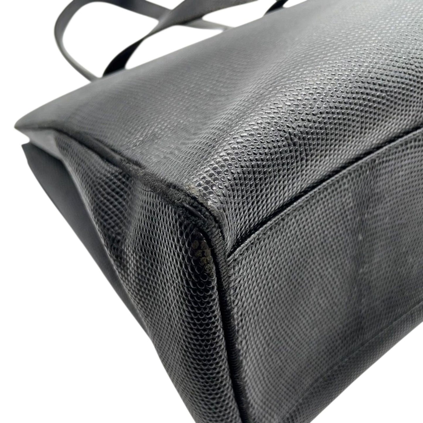 Salvatore Ferragamo フェラガモ ヴァラリボン ハンドバッグ トートバッグ BK-21 2530 レザー キャンバス ブラック 黒 ゴールド金具 A4収納可 レディース エレガント クラシック イタリア製 クリーニング済み C4