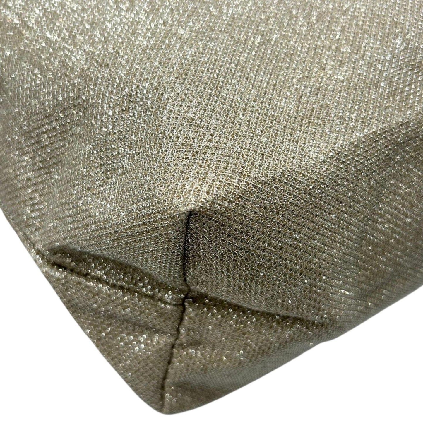 美品 アンテプリマミスト トートバッグ ハンドバッグ ラメ グリッター ロゴプレート キャンバス ゴールド シャンパンゴールド ポーチ付き レディース エレガント フェミニン お出かけ おしゃれ クリーニング済み U9