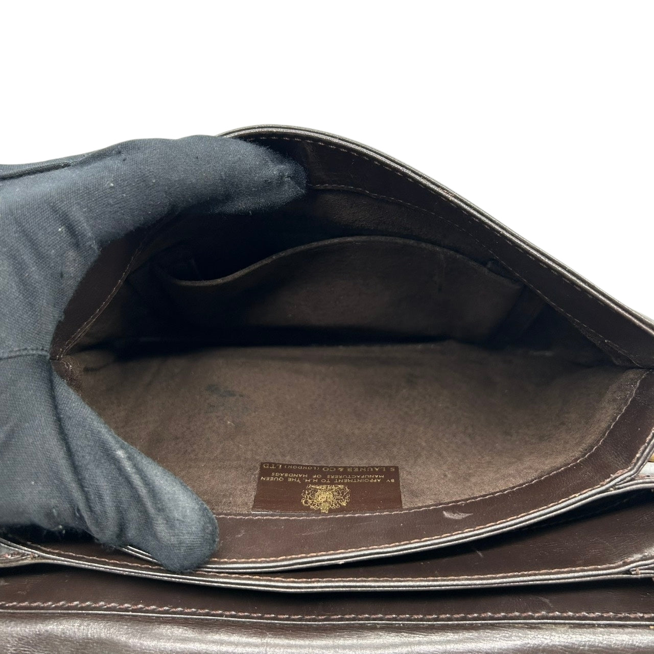 ロウナーロンドン LAUNER LONDON ハンドバッグ ワンショルダーバッグ ショルダーバッグ 2way レザー 本革 ブラウン 茶色 王室御用達 レディース 斜め掛け可 自立可 エレガント クラシック ビンテージ 上品 高級感 冠婚葬祭 s78