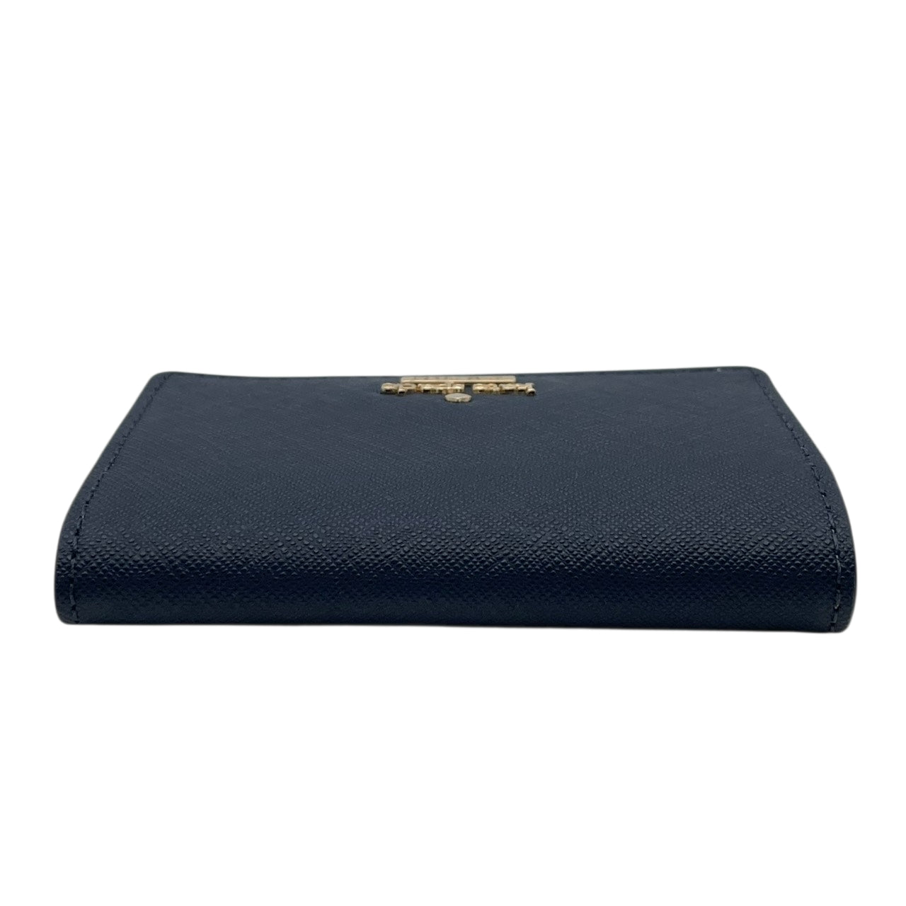 【美品】ケイトスペード kate spade キーケース 6連 サフィアーノレザー バイカラー ネイビー アイボリー 紺 白 ロゴ ゴールド金具 エレガント クラシック 上品 レディース ビジネス 通勤 通学 ギフト プレゼント 小物 雑貨 M2