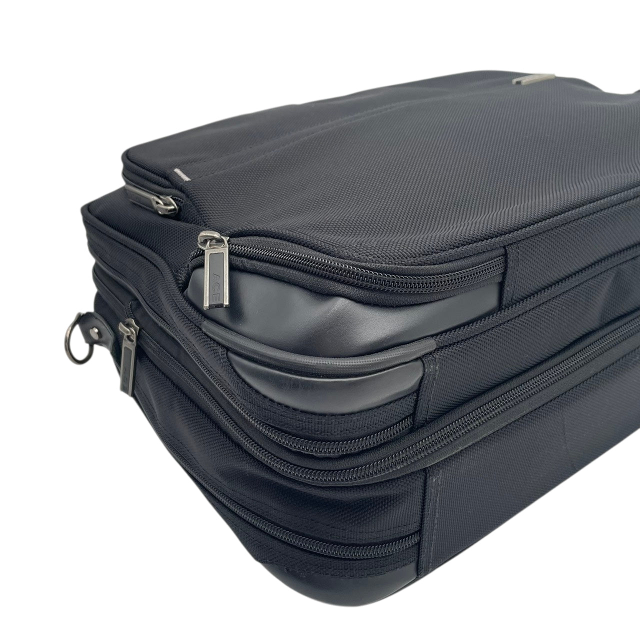 美品 エース ACE ビジネスバッグ ブリーフケース ナイロン 黒 ブラック 2WAY ショルダーバッグ ハンドバッグ 大容量 A4収納 PC収納 通勤 出張 メンズ 多機能 高機能 軽量 スタイリッシュ エレガント ビジネス S64