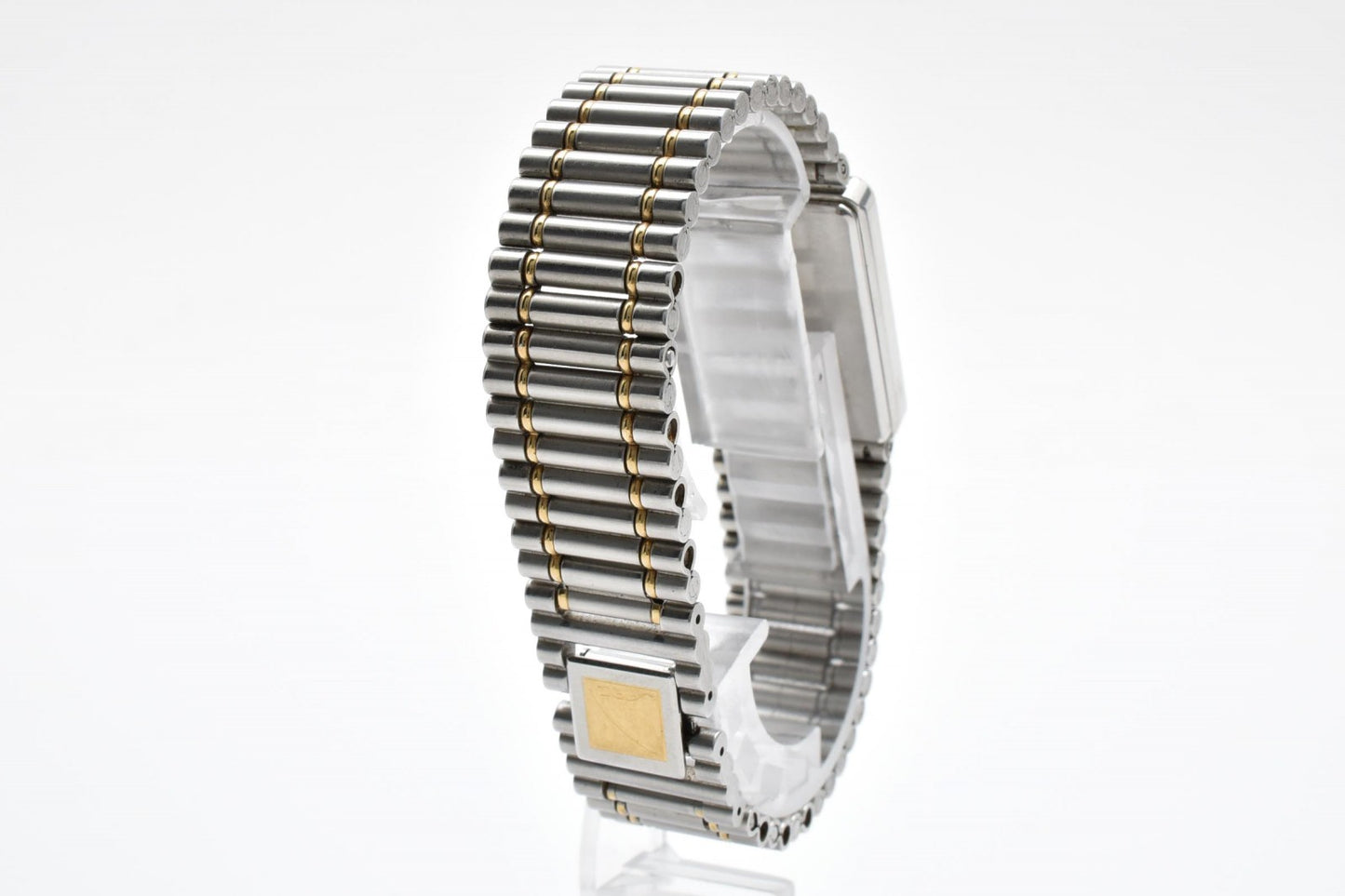 セイコー Seiko ARC 1221-5760 メンズ腕時計 ホワイト文字盤 角型ケース ステンレススチール クォーツ ドレスウォッチ ヴィンテージ 1980年代