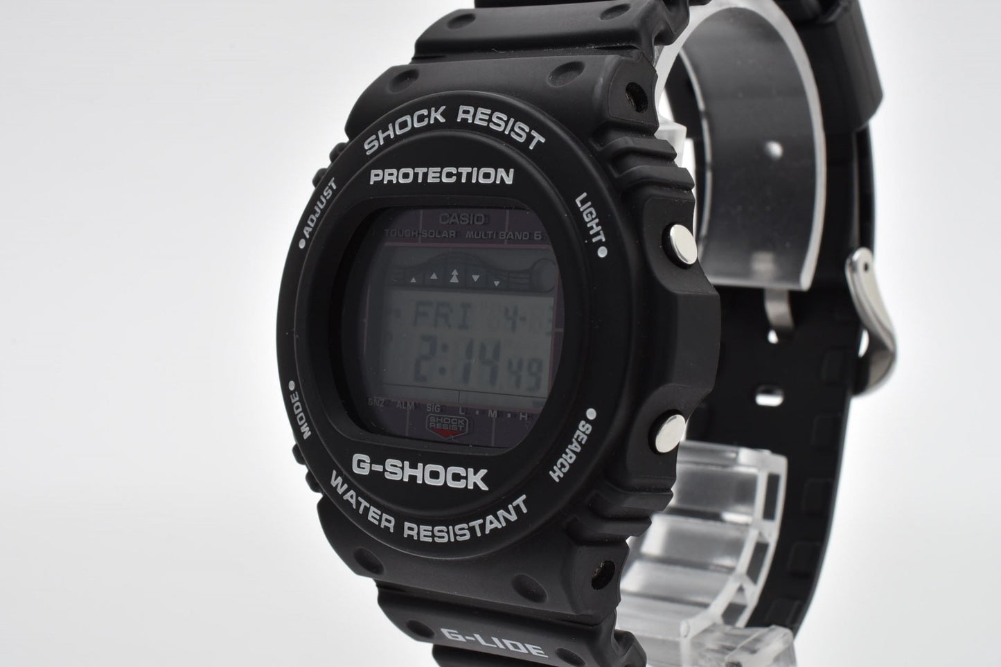 カシオ Casio G-SHOCK G-LIDE GWX-5700CS メンズ腕時計 タフソーラー 電波時計 マルチバンド6 デジタル表示 タイドグラフ ムーンデータ 20気圧防水 箱付