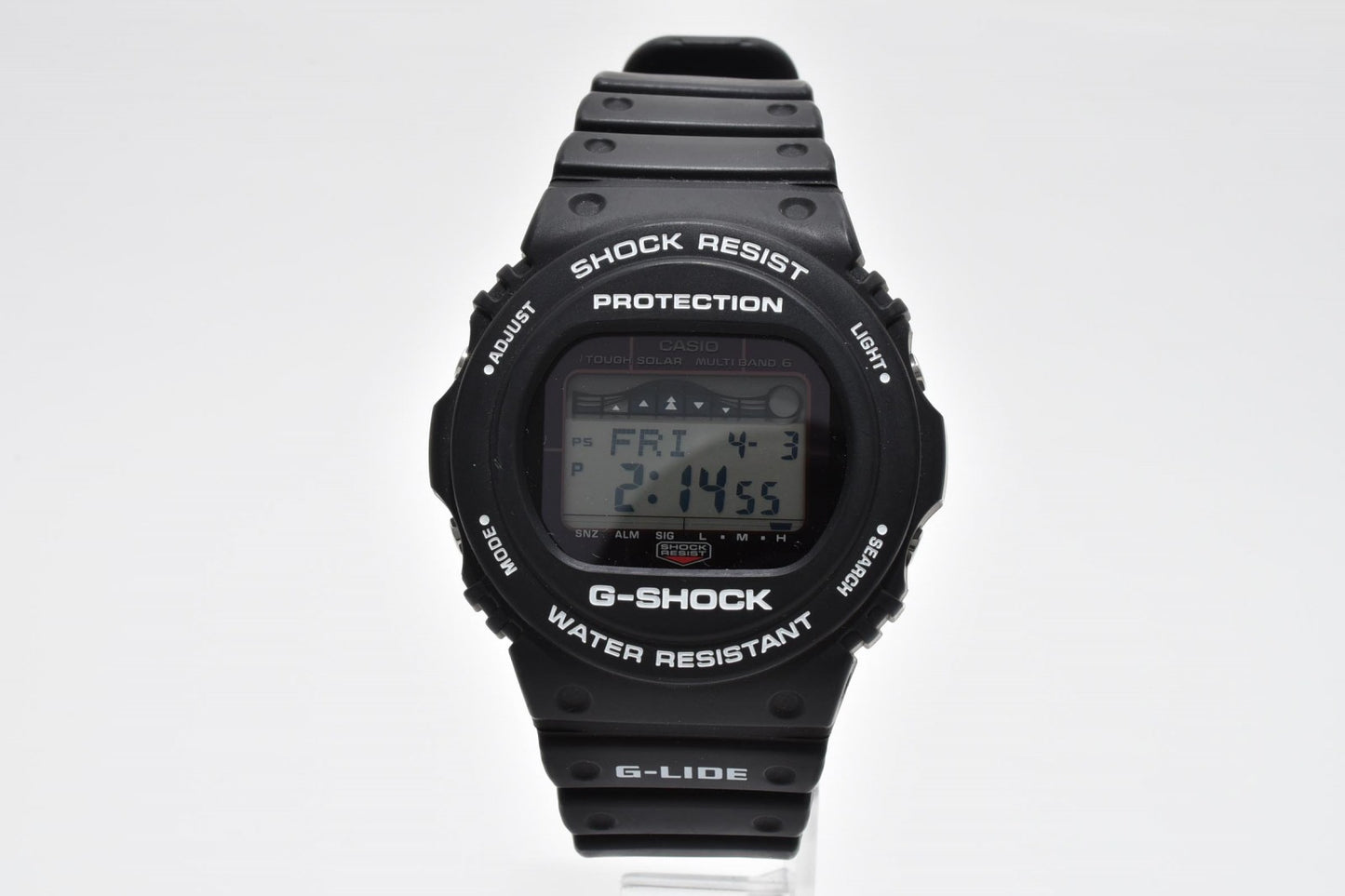 カシオ Casio G-SHOCK G-LIDE GWX-5700CS メンズ腕時計 タフソーラー 電波時計 マルチバンド6 デジタル表示 タイドグラフ ムーンデータ 20気圧防水 箱付
