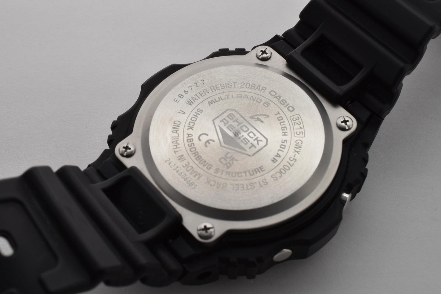 カシオ Casio G-SHOCK G-LIDE GWX-5700CS メンズ腕時計 タフソーラー 電波時計 マルチバンド6 デジタル表示 タイドグラフ ムーンデータ 20気圧防水 箱付