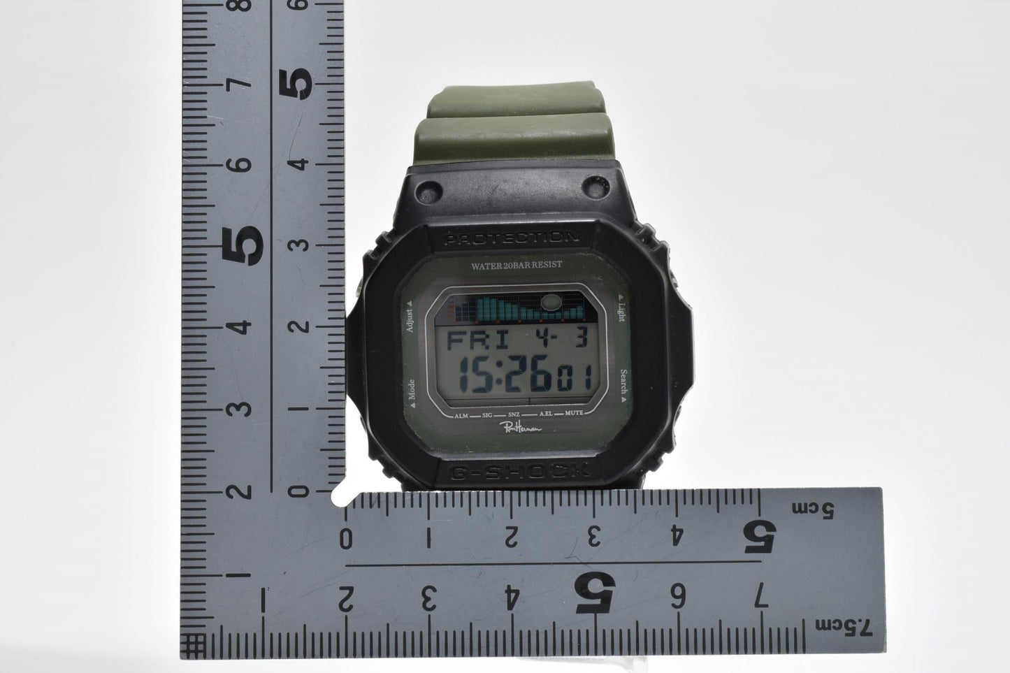 カシオ CASIO G-SHOCK GLX-5600 メンズ腕時計 デジタル カーキ スクエア Gショック クオーツ