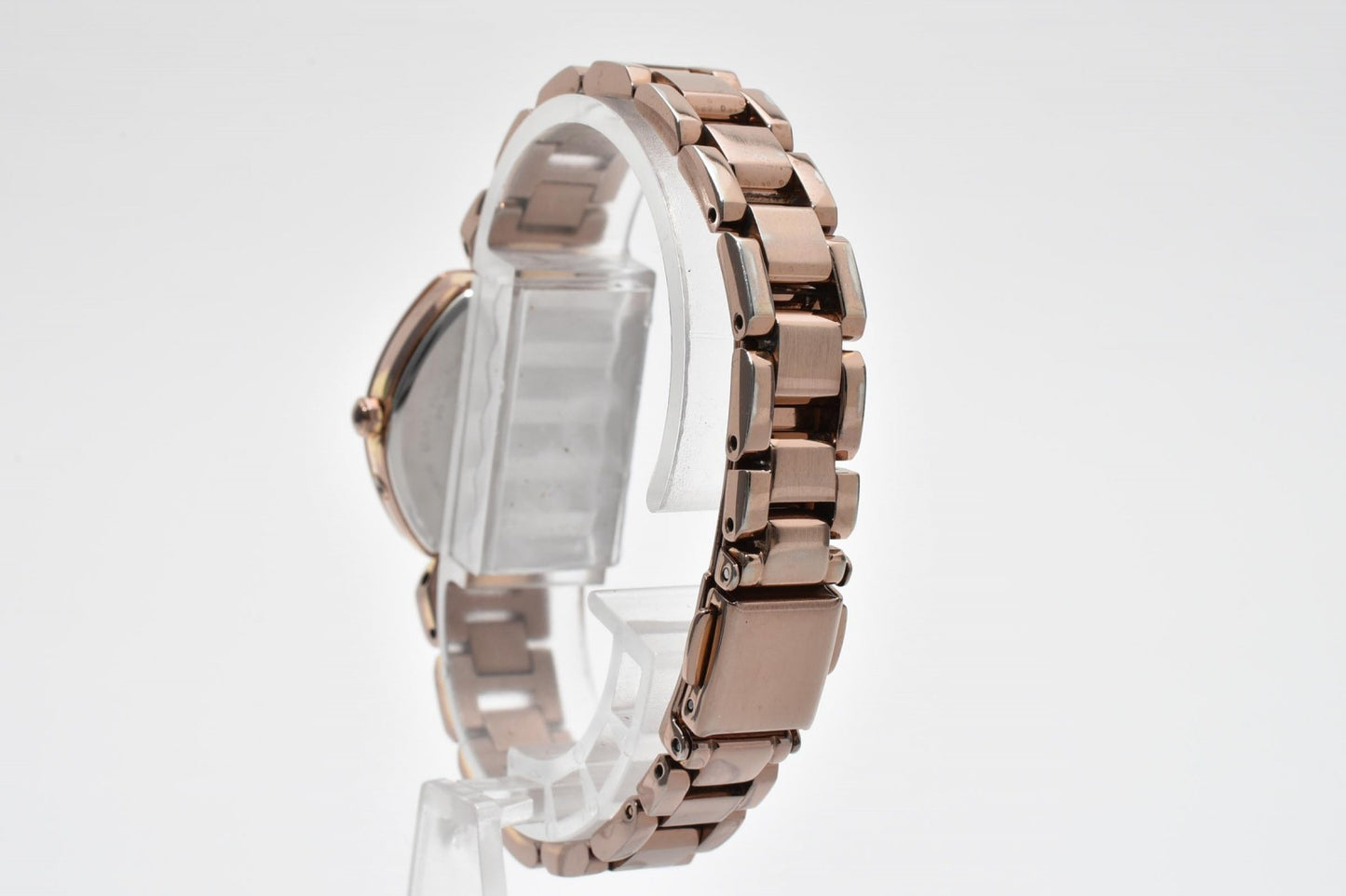 シチズン CITIZEN XC H058-T019129 エコドライブ 電波ソーラー レディース腕時計 ピンクゴールド ブラウン文字盤