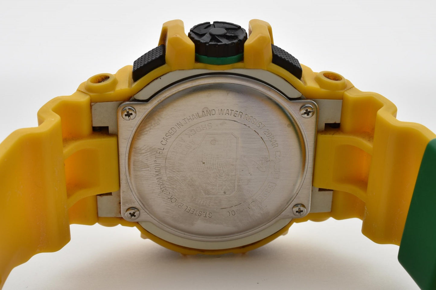 カシオ CASIO G-SHOCK GA-400 メンズ腕時計 アナデジ イエロー マルチカラー Gショック クオーツ