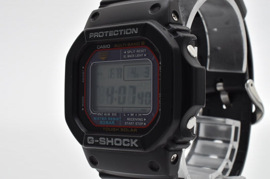 カシオ CASIO G-SHOCK GW-M5610U メンズ腕時計 タフソーラー 電波時計 デジタル スクエア ブラック