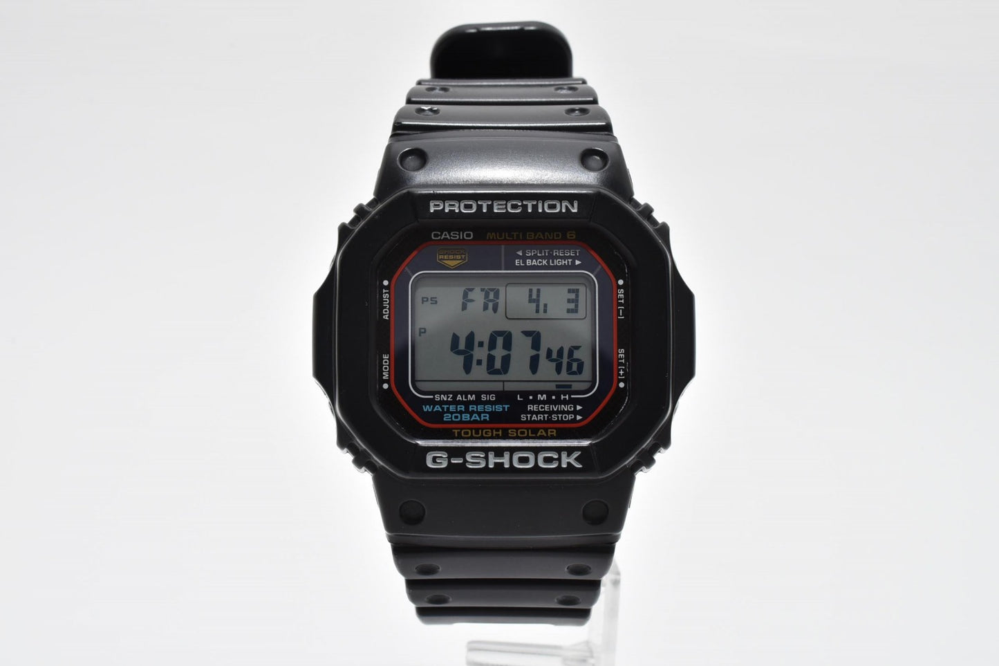カシオ CASIO G-SHOCK GW-M5610U メンズ腕時計 タフソーラー 電波時計 デジタル スクエア ブラック