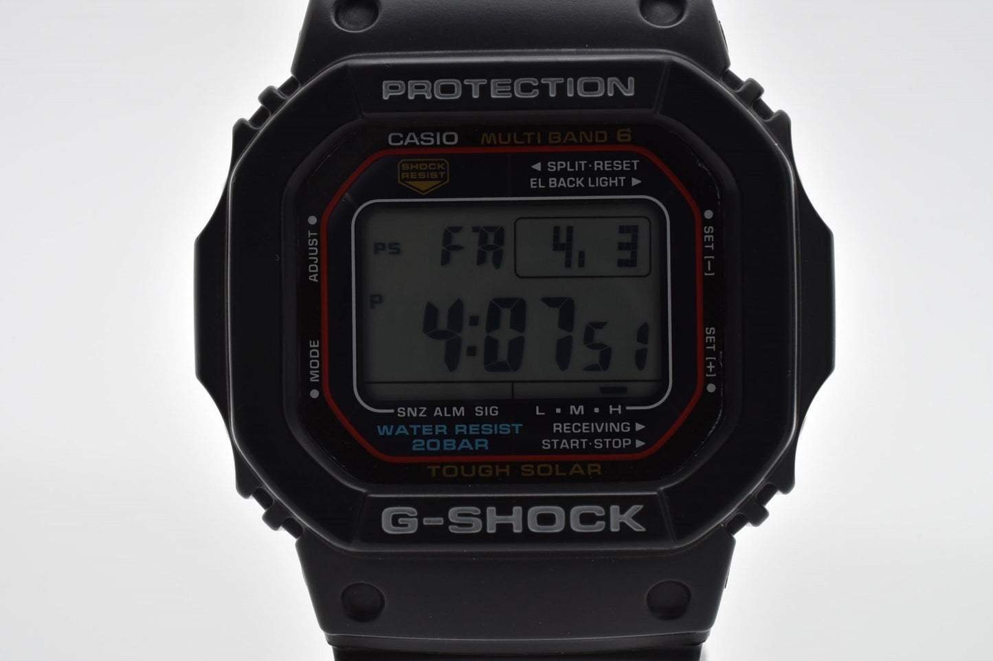 カシオ CASIO G-SHOCK GW-M5610U メンズ腕時計 タフソーラー 電波時計 デジタル スクエア ブラック