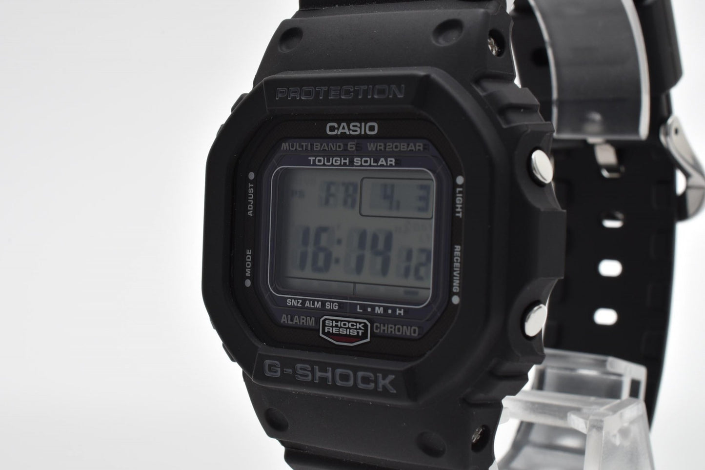 カシオ CASIO G-SHOCK GW-5000U メンズ腕時計 タフソーラー 電波時計 デジタル スクエア ブラック Gショック