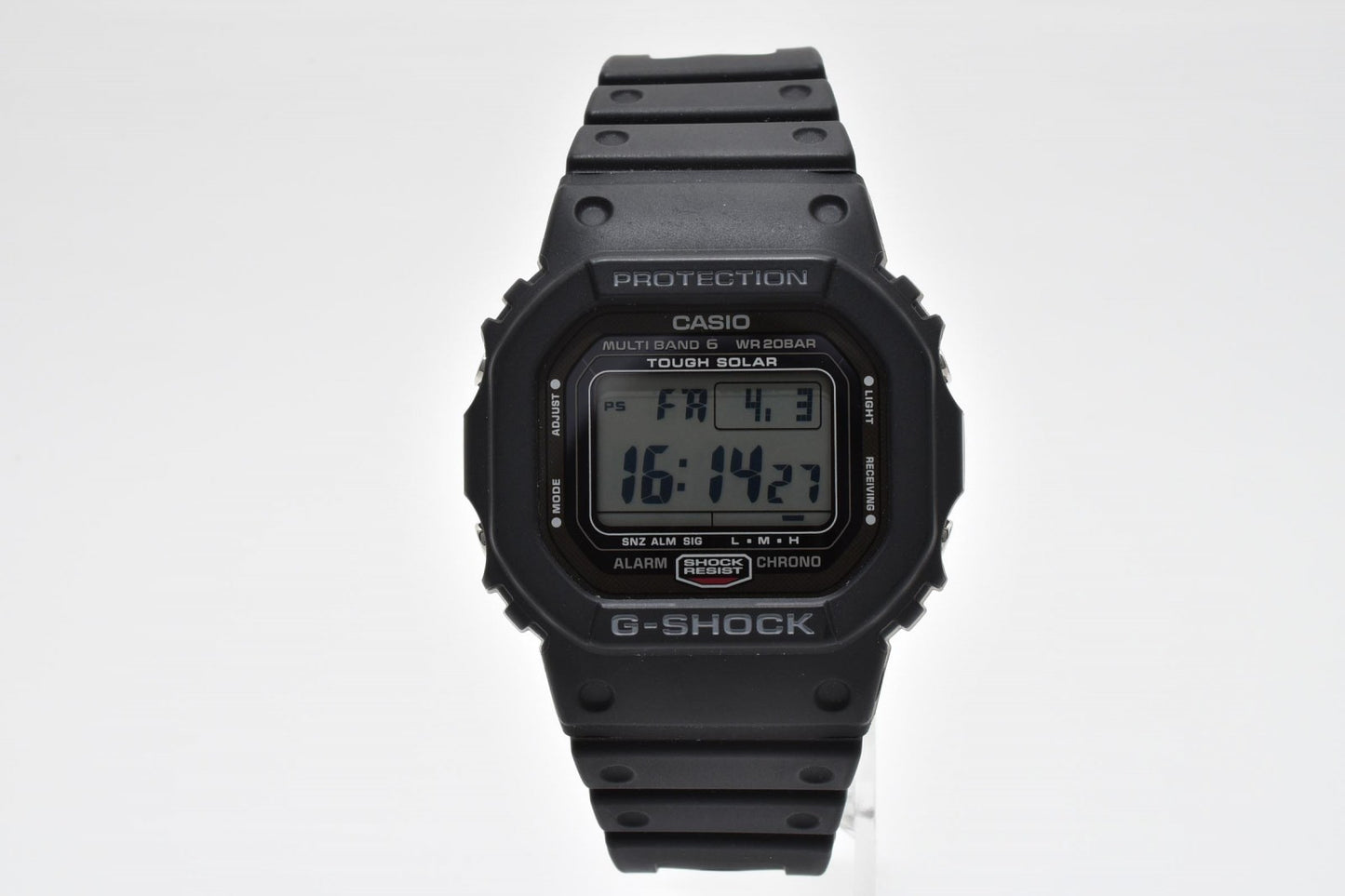 カシオ CASIO G-SHOCK GW-5000U メンズ腕時計 タフソーラー 電波時計 デジタル スクエア ブラック Gショック