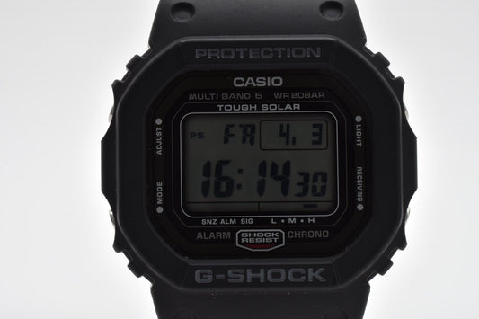 カシオ CASIO G-SHOCK GW-5000U メンズ腕時計 タフソーラー 電波時計 デジタル スクエア ブラック Gショック