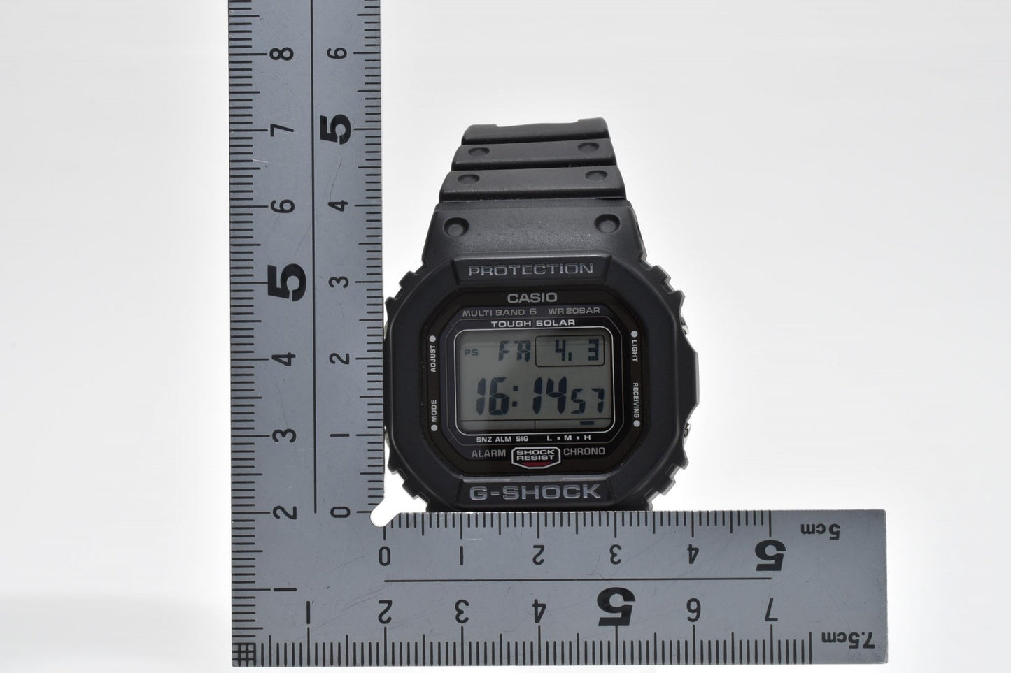 カシオ CASIO G-SHOCK GW-5000U メンズ腕時計 タフソーラー 電波時計 デジタル スクエア ブラック Gショック