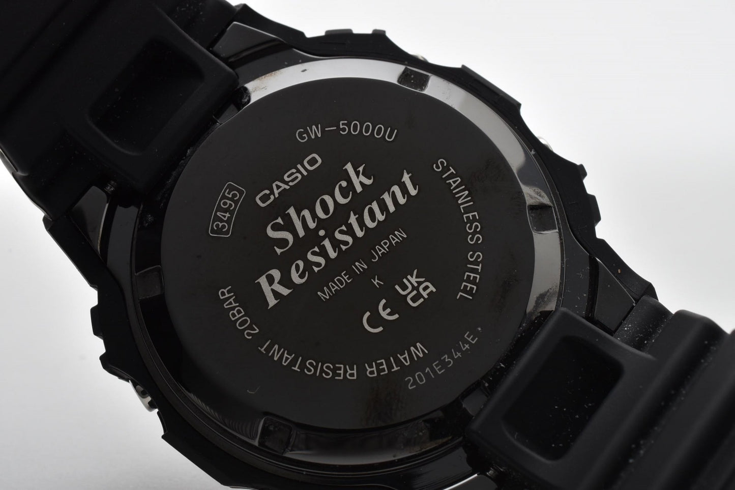 カシオ CASIO G-SHOCK GW-5000U メンズ腕時計 タフソーラー 電波時計 デジタル スクエア ブラック Gショック