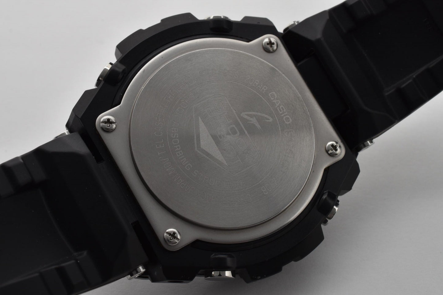 カシオ CASIO G-SHOCK G-STEEL GST-210B メンズ腕時計 タフソーラー アナデジ ブラック Gショック