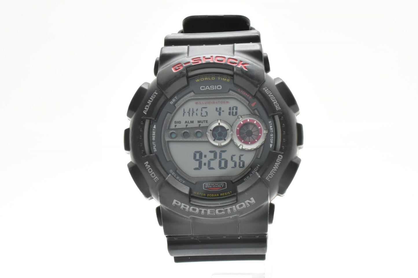 カシオ CASIO G-SHOCK GD-100-1JF メンズ腕時計 デジタル ブラック 樹脂ベルト Gショック 黒 ブラック 箱付き