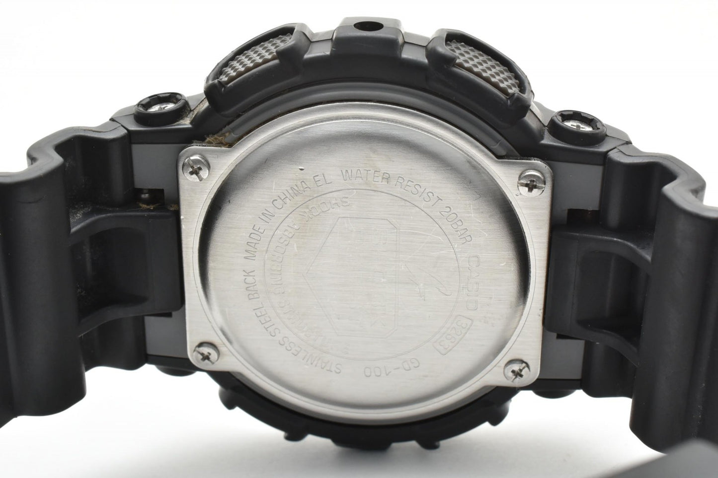 カシオ CASIO G-SHOCK GD-100-1JF メンズ腕時計 デジタル ブラック 樹脂ベルト Gショック 黒 ブラック 箱付き
