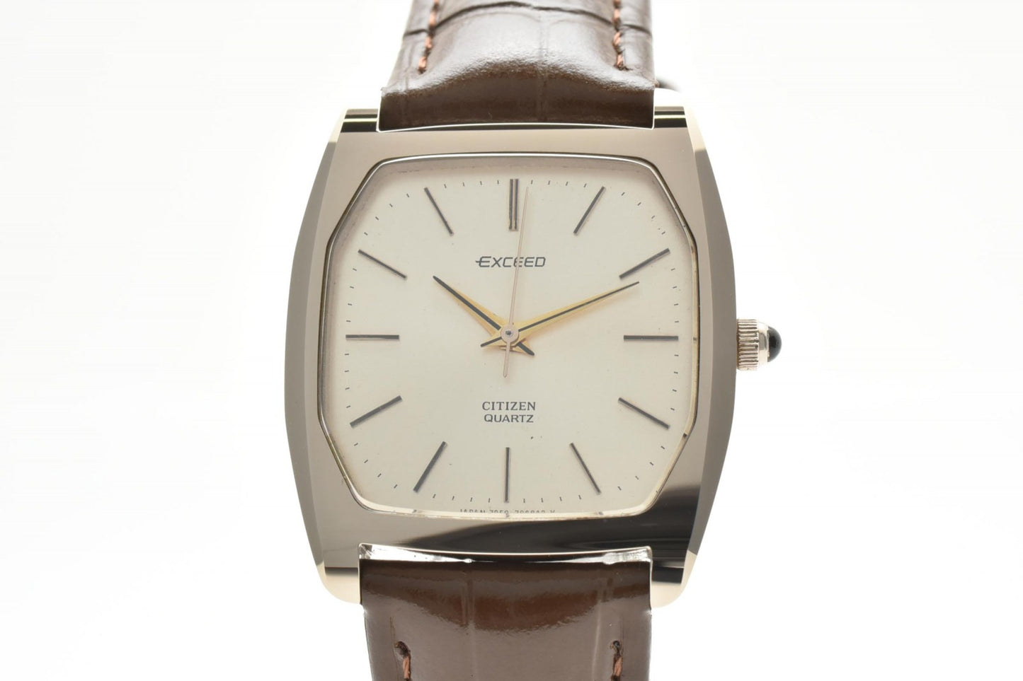 シチズン CITIZEN EXCEED 4-796225YO レディース腕時計 クオーツ スクエアケース シャンパン文字盤