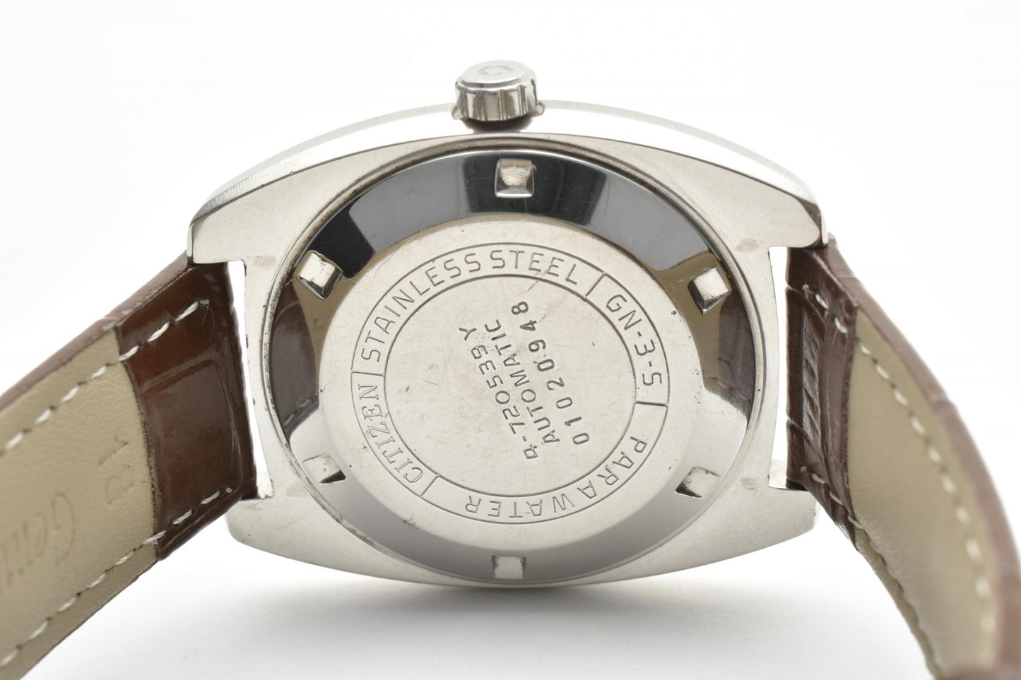 シチズン CITIZEN Leopard Super Beat 4-720539Y メンズ腕時計 自動巻き ハイビート デイデイト