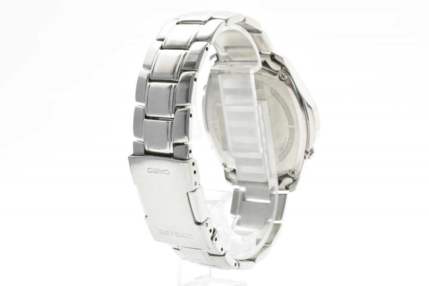 カシオ CASIO Lineage LCW-M100 電波ソーラー メンズ腕時計 アナデジ グレー文字盤 ステンレス