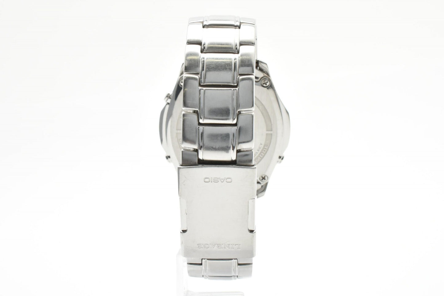カシオ CASIO Lineage LCW-M100 電波ソーラー メンズ腕時計 アナデジ グレー文字盤 ステンレス